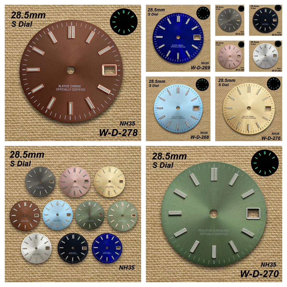 

Циферблат Sunray с логотипом S, 28,5 мм, для автоматических механизмов NH35/NH36/4R/7S, с зеленым люминесцентным покрытием, классическое качество, аксессуары для модификации часов