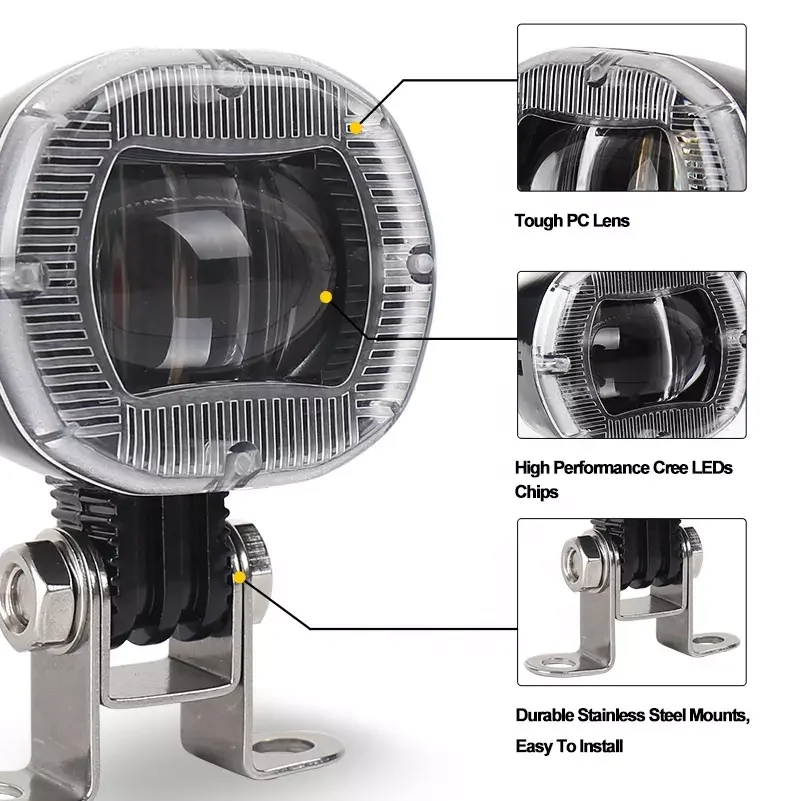 ไฟเตือนรถยก OVOVS 10W รุ่น Red - Heavy Equipment Zone บทวิจารณ์และราคา