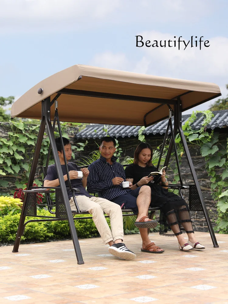 Swing Glider Internet Celebrity Cradle Chair Indoor Balcony Courtyard Home Lazy Outdoor Casual Swing Chair