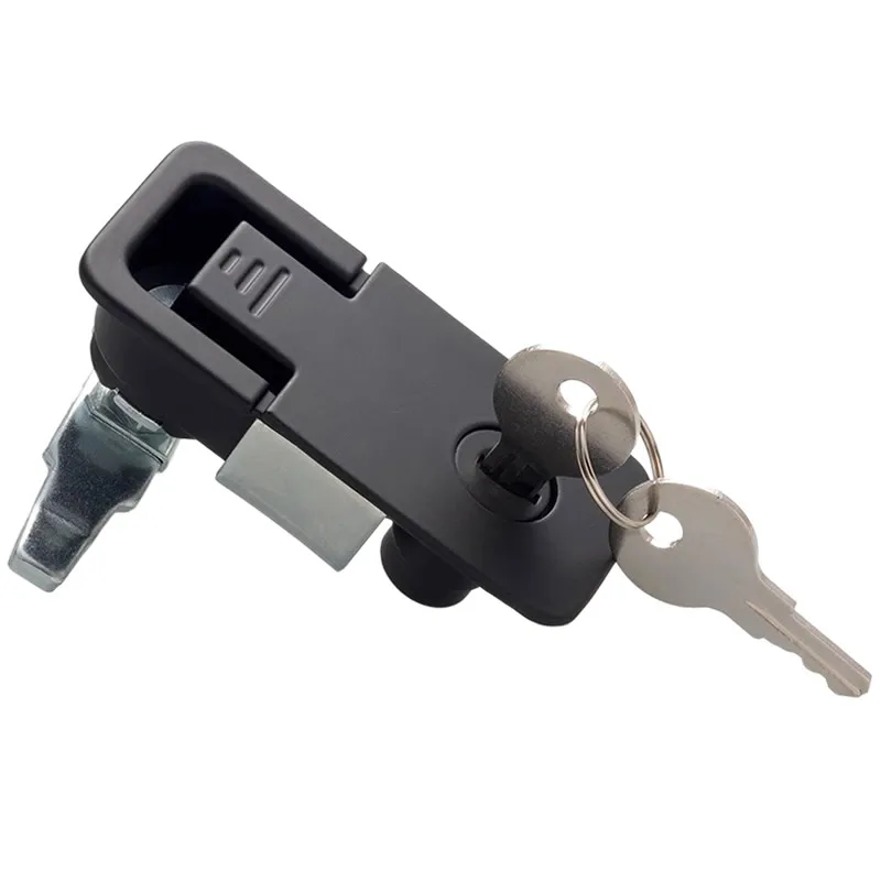 Black MS106 Plane lock distribution cabinet door locks Compression Latch Zinc alloy for electrical cabinet Machine fire box
