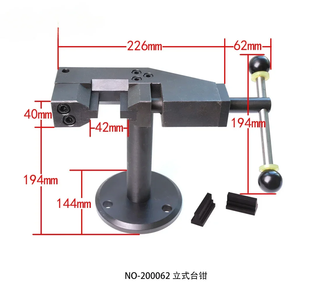 Multifunctional Vertical Vise Diesel Common Rail Injector Pump Nozzle Disassembly Fixture  Test Fixing Tool