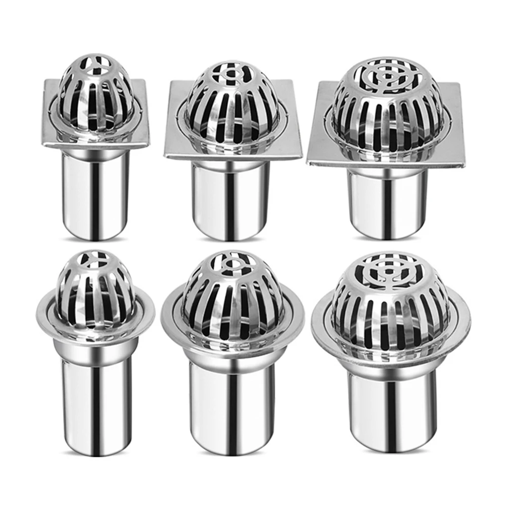 Floor Drain Cover Downspout Strainer Debris Prevention Easy Installation Long-lasting Solution Low Maintenance For Patios