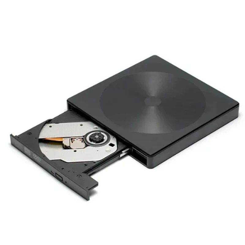 

A69F-DVD Внешний USB3.0-считыватель CD-плеер, записывающее оптические диски для ПК, ноутбука, ноутбука