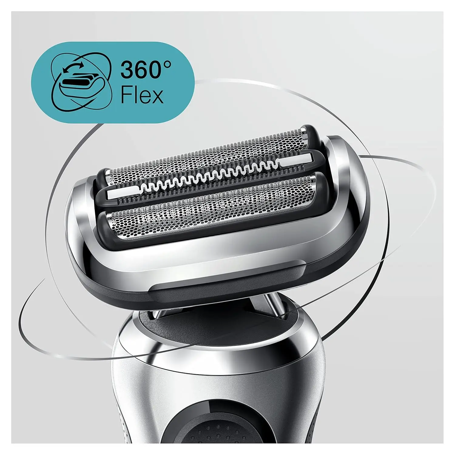 Series 7 70-S7200cc Foil Foil Shaver, 360° Flex, Stainless Steel