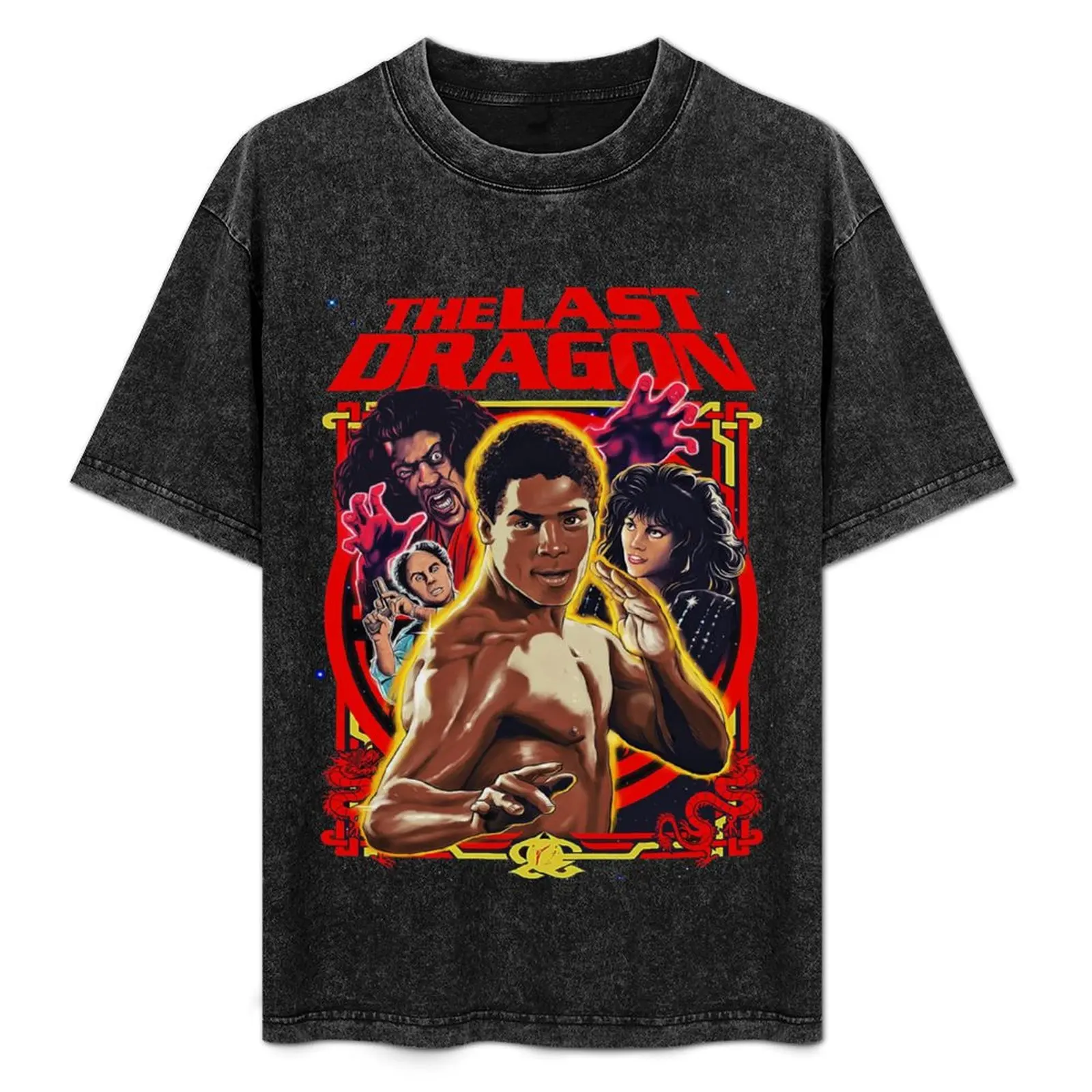 

THE LAST DRAGON SHO NUFF 80'S T-Shirt Dry Fit Running Short Sleeve Top