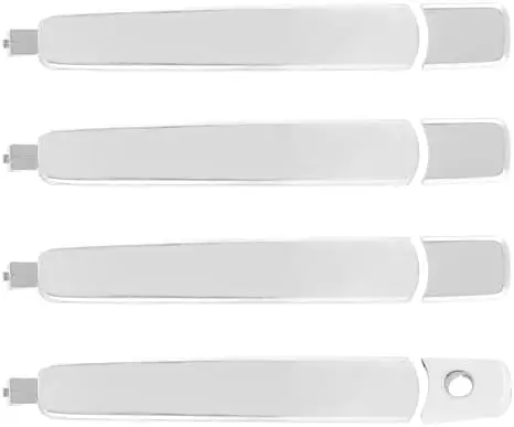 

Хромированные наружные дверные ручки, комплект из 4 шт. для FX35/FX45, Rogue, Murano (03-15) – без функции бесключевого доступа – # 80640-JM10D