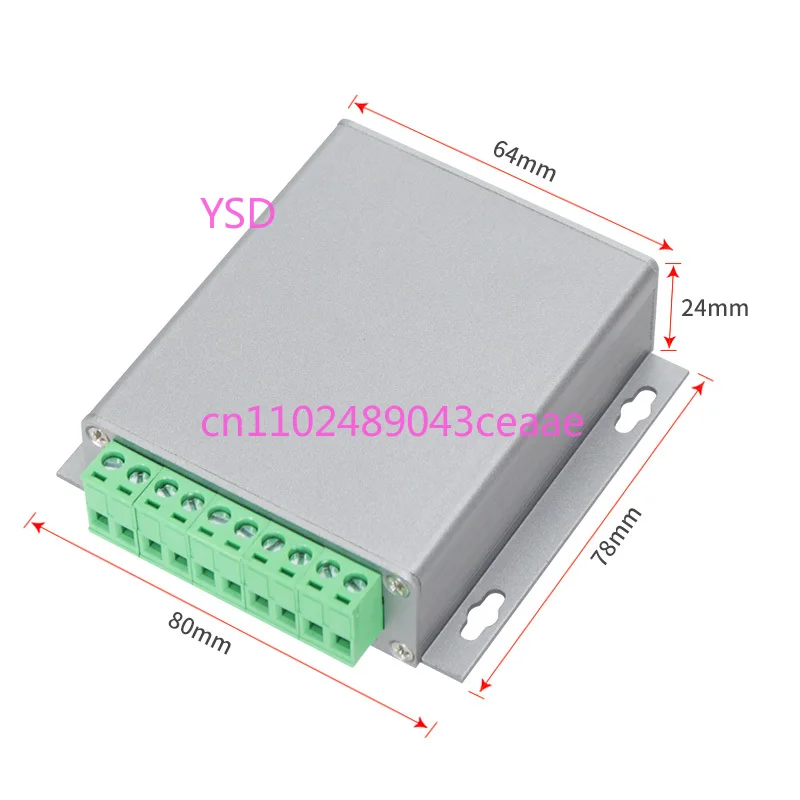 Industrial Modbus RTU MP3 Player Dual Channel 25W Amplifier Stereo Voice Playback Control Board