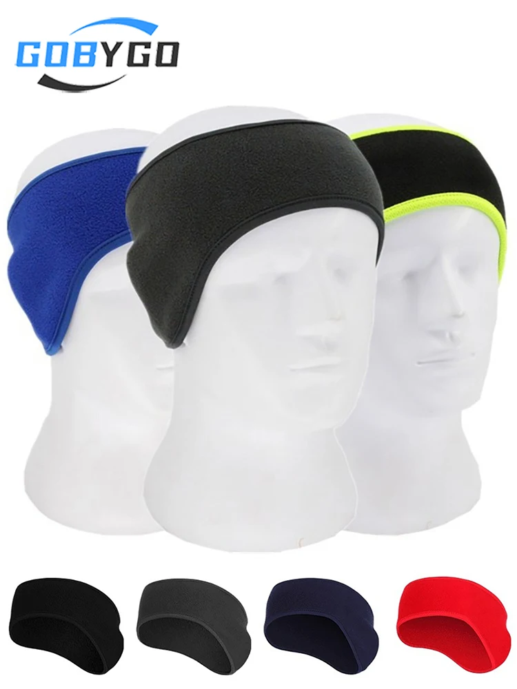 AliExpress gobygo GOBYGO Outdoor Fleece Soft Headgear Cycling Running Windproof Warm Hair Band Ski Mountaineering Fleece Ear-protecting Hair Band