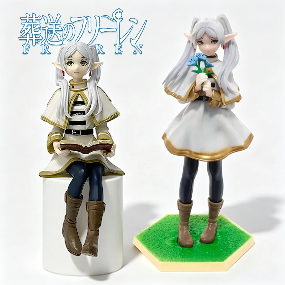 Frieren: Beyond Journey's End Anime-Figur Sitzende Fern Actionfigur Frieren Noodle Stopper PVC-Modell Statue Sammlung