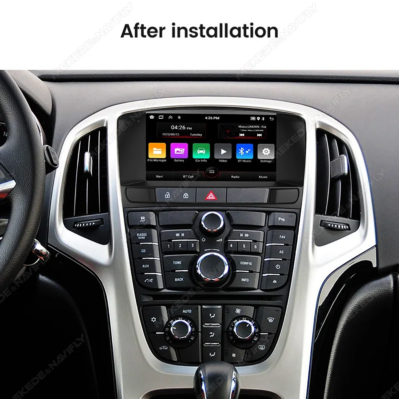 For Opel Astra J 20112012 2013 2014 Buick Excelle GT XT Car Radio Carplay Android Auto Car Multimedia Player Navigation GPS WIFI