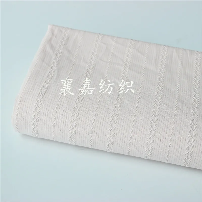 150x50cm White Cotton Jacquard Idyllic Minimalist Sewing Fabric, Making Women\'s Shirt Skirt Children\'s Clothing Cloth