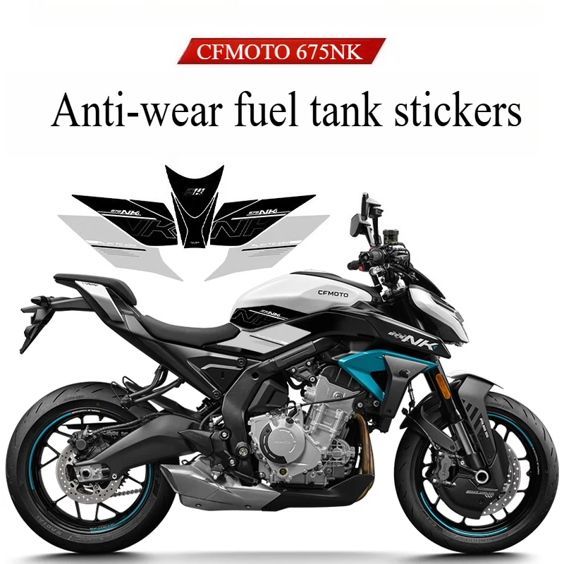 

Для CFMOTO 675NK CF NK 675, крутые и персонализированные модификации, накладка на бак, защитные наклейки для мотоцикла, наклейки, аксессуары для мотоциклов