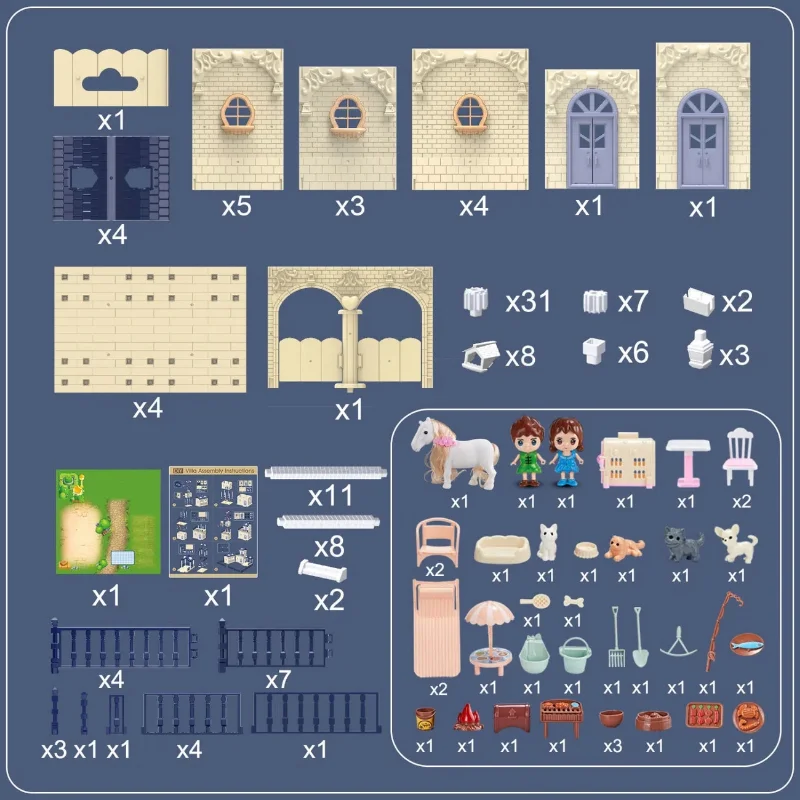 Famille de la forêt Silvanian No.illy, 35e ouvrier, bricolage, maison de courses miniatures, accessoires, meubles pour poupées, jouets pour enfants, 1:12