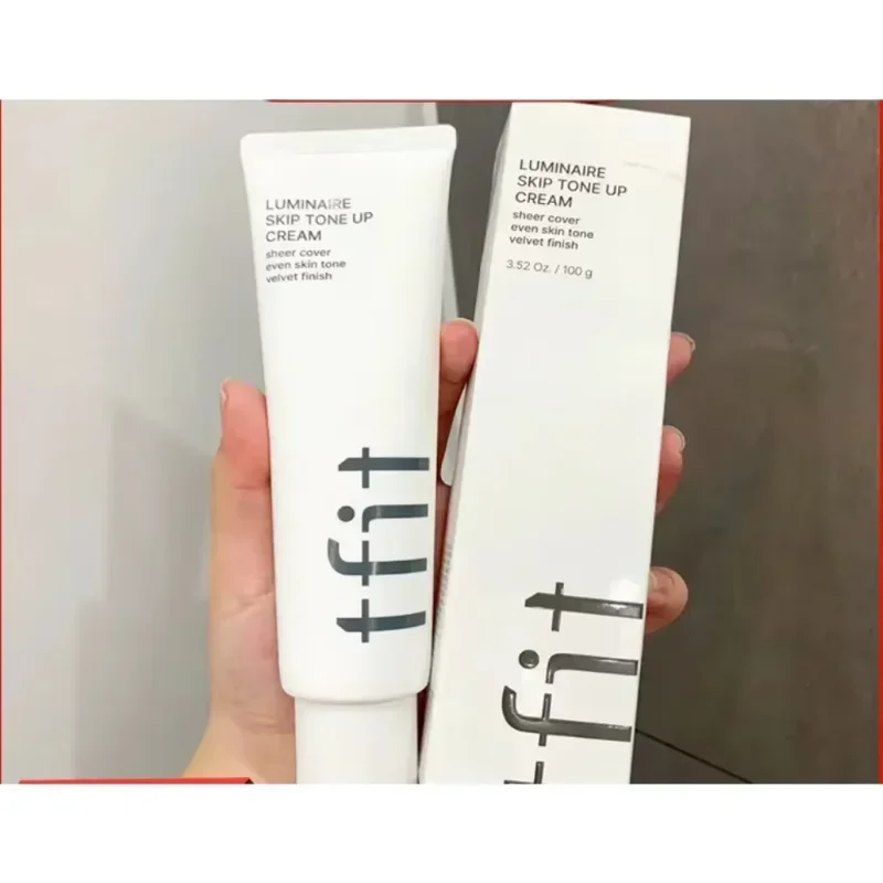 TFIT Luminaire Skin Tone Up Cream Face Glow White Vegan Cream Nude Makeup Isolation Cream Brigtening Waterproof Makeup Cosmetics