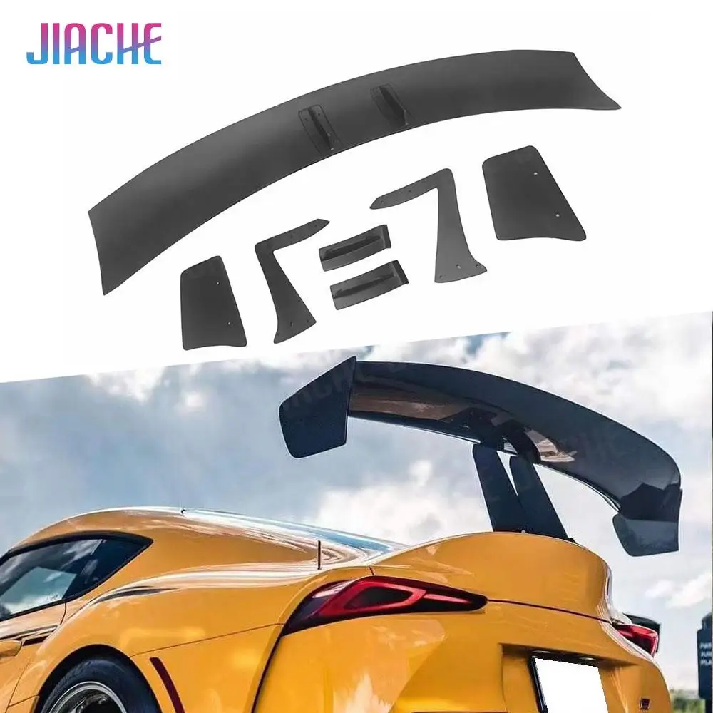 

GT Style Carbon Fiber Duckbill Rear Trunk Wing Spoiler For Toyota Supra GR A90 A91 2019 2020 + Rear Trunk Duck Spoiler Wing