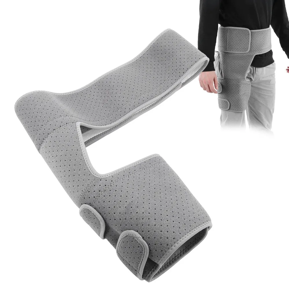 

Sports Hip Strap Warm Groin Prevent Muscle Strain Hip Lifting Thigh Protection