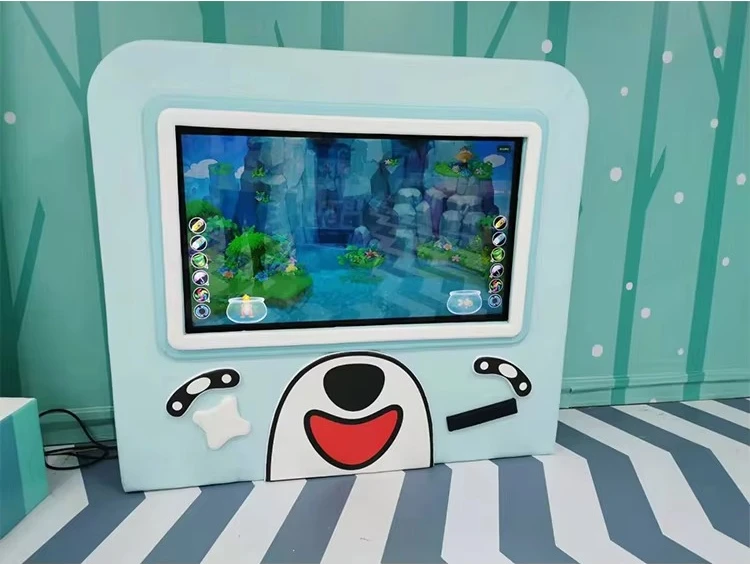 Magic Water World Wall Equipment Mural TV Equipment Magic Water Painting Children's Toys Playground Indoor