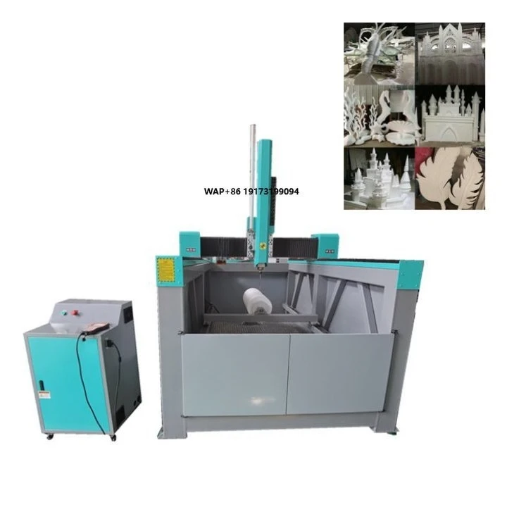 Automatic Wood EPS Foam 4  Axis CNC Engraving Machine 2D 3D Sculpture CNC Router With CE Certificate