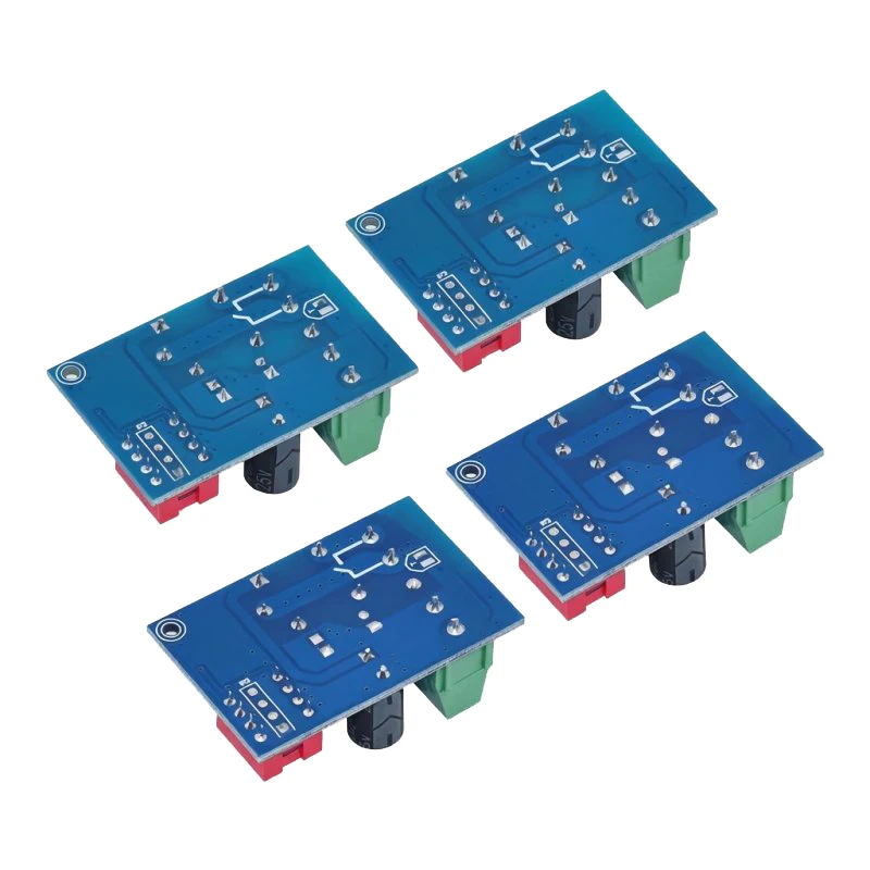 12V Time Delay Relay Module Trigger On Delay Off Switch Single Chip Control Adjustable Timing Period