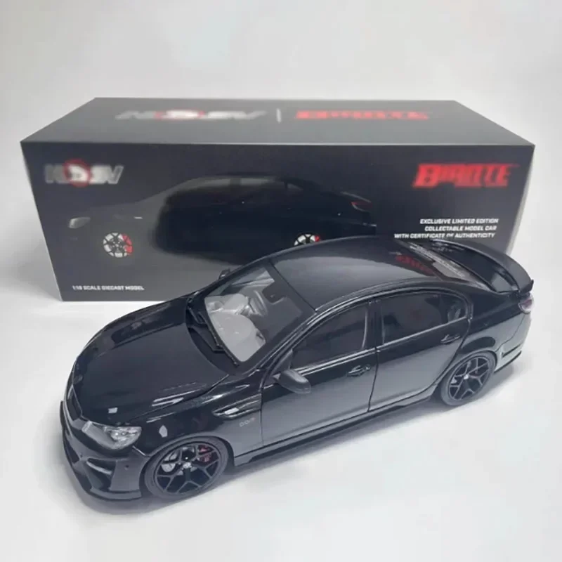 Diecast 1:18 Scale Holden HSV GTSR Black Alloy Metal Static Car Model Collection Display Ornament Toy Gift-No certificate