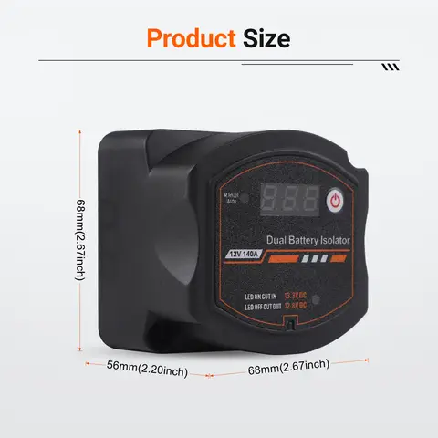 10 best sales 12V-frånskiljare - №1