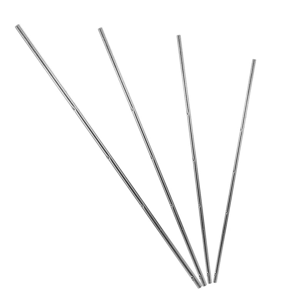 

4Pcs Sturdy Iron Foosball Rods for Table Soccer Game Replacement Metal Pole with Ergonomic Grip Family Entertainment