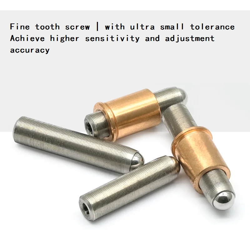 M5x0.25 Precision fine tooth adjustment screw, Optical fine adjustment thread pair screw, laboratory accessories customization