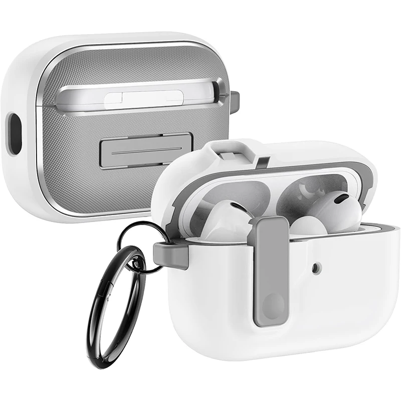 Caso Switch Secure Lock automático, compatível com AirPods Pro, 2ª, 1ª geração, capa protetora com Apple Air Pods 3, 2