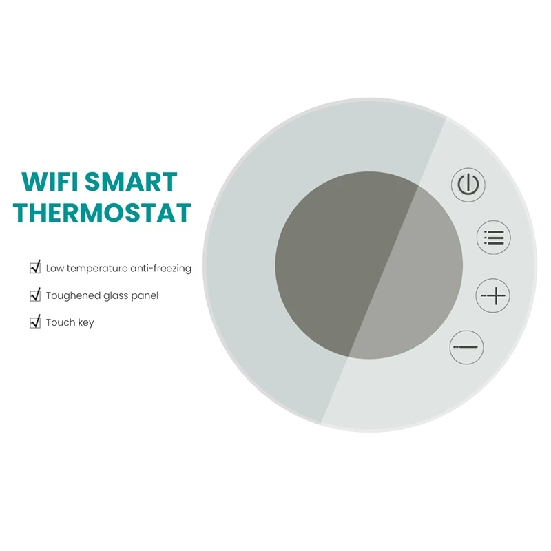 Hot Tuya Wifi Smart Remote For Google Home Thermostat Electric Floor Heating Water/Gas Boiler Temperature