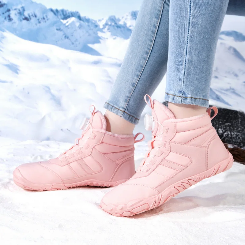 

Women's Boots 2024 Trend Winter Shoes For Woman Winter Boots Ankle Low Heels Botas Mujer Waterproof Snow Boots With Fur Shoes