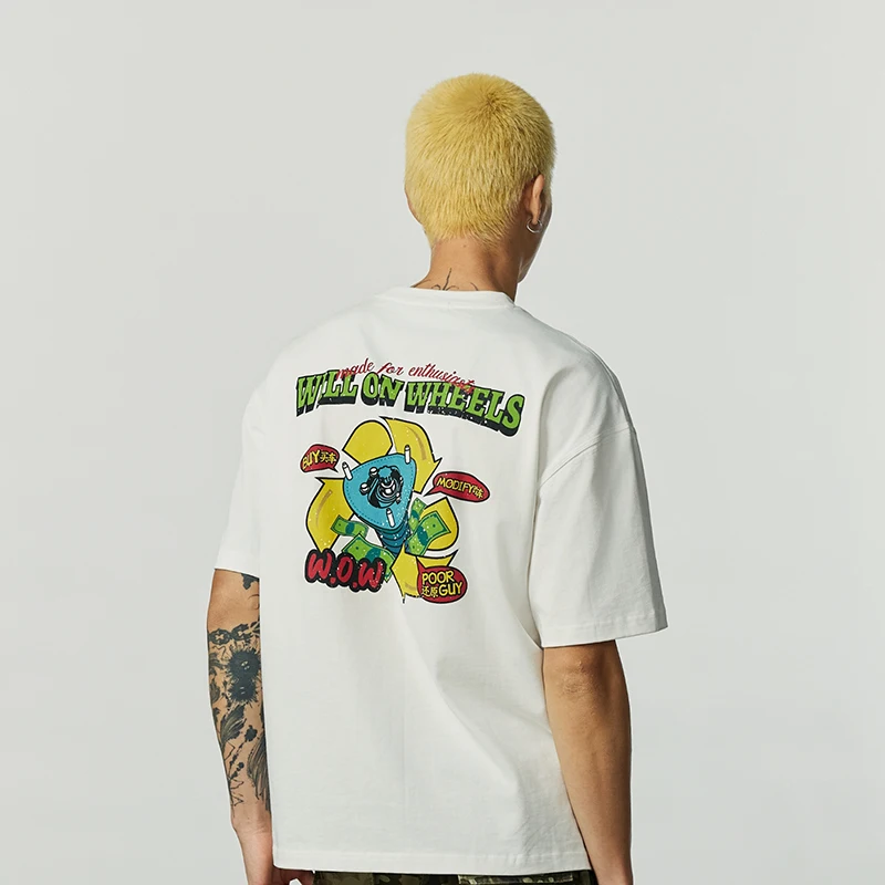 

Car Cycle T-shirt Car Culture Modified Short-sleeved T-shirt Boys