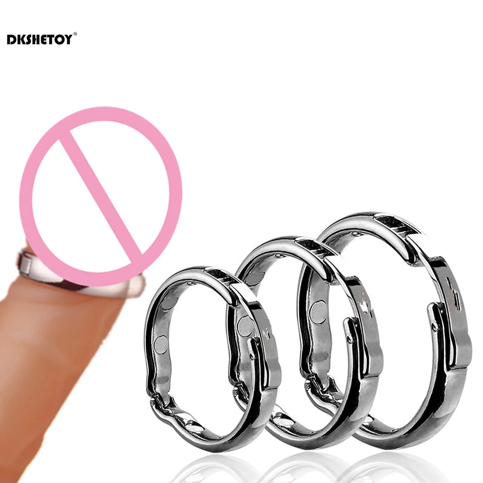 男性用ステンレス製ペニスロック,コックリング,メタルリング,射精遅延,bondageリング,男性の反射,大人のおもちゃ,サイズs,m,l,xl