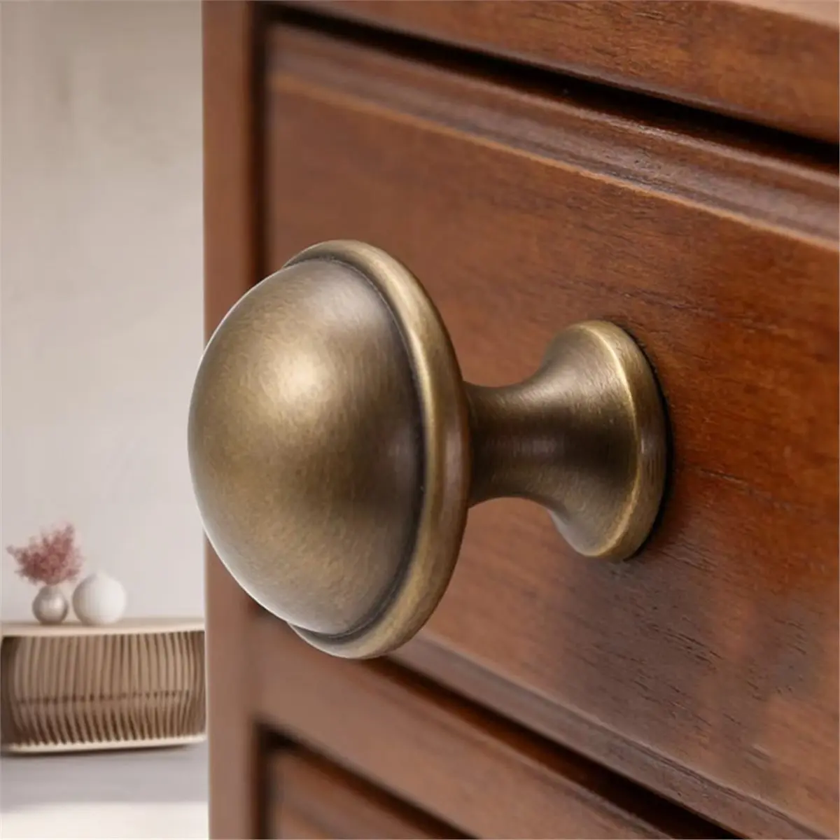 11·11COUPON Modern Brass Cabinet Handles - Bronze Finish for Kitchen and Wardrob