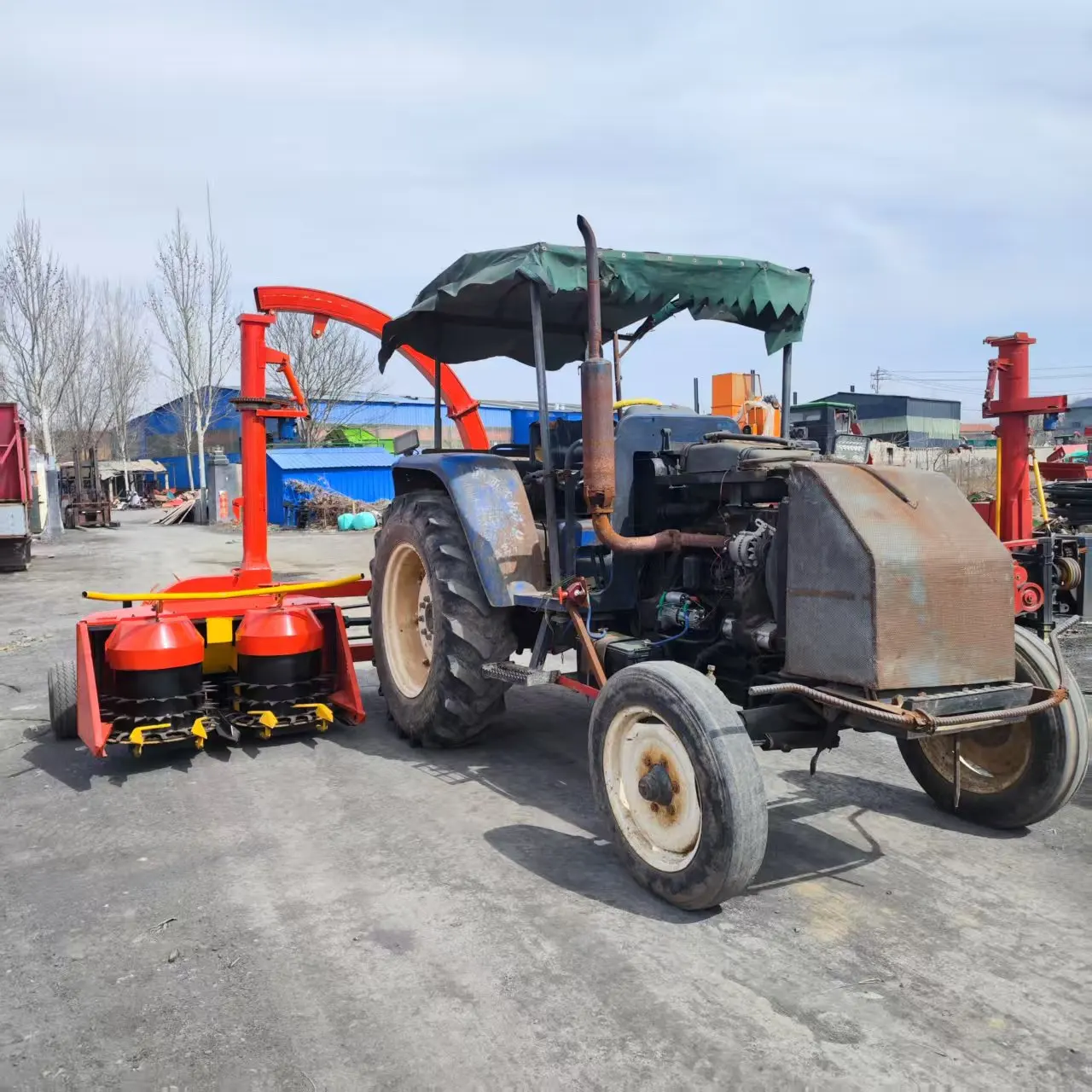 Versatile Agriculture Harvester For Corn Silage And Green Fodder Farm Silage Machine For Maize Sorghum And Grass Harvesting