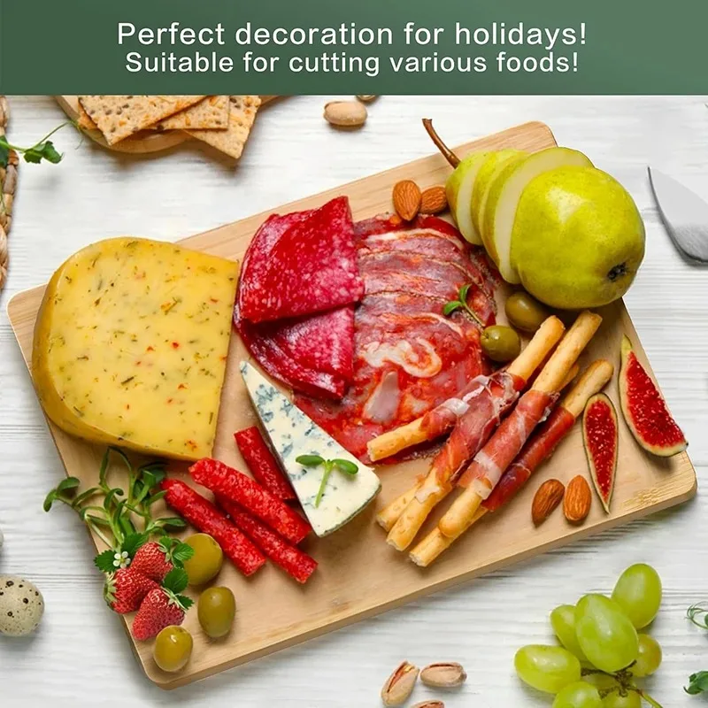 Kitchen Wooden Cutting Board Cutting Board for Meat Totally Bamboo Food Cutting Table Thickened Fruit Vegetables Chopping Panel view 4