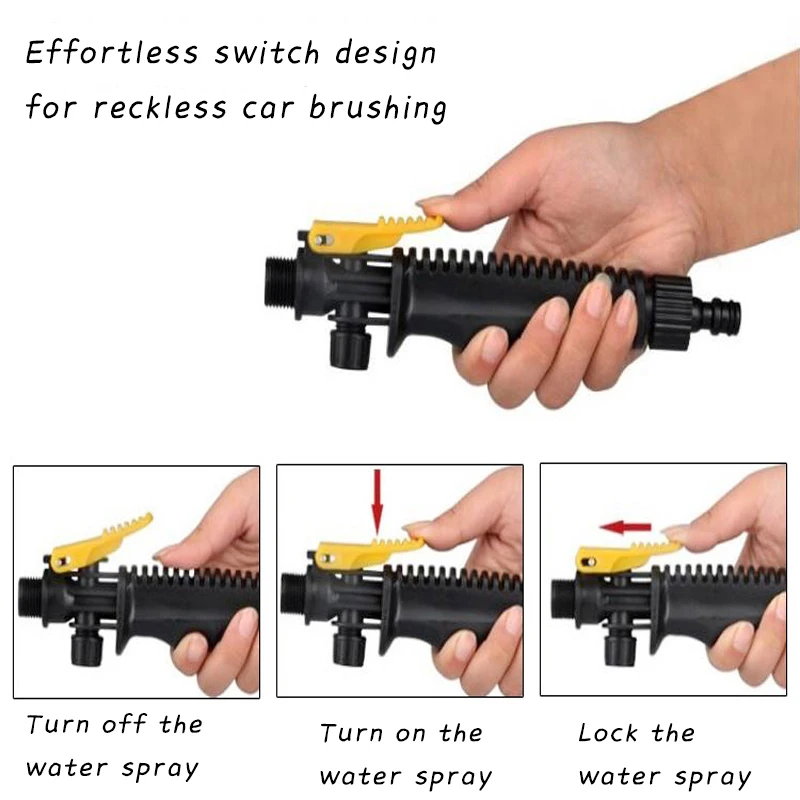 High Pressure Car Washer Gun Pneumatic Cleaning Gun For Household Electric Car Wash Machine Charging Car 30/48/56cm