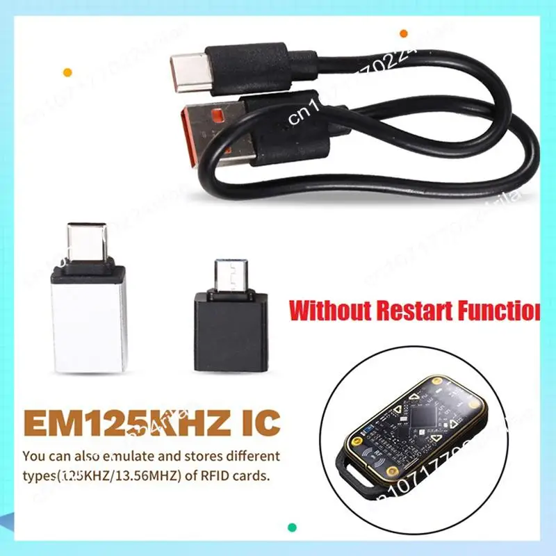 

A17Z Chameleon Ultra RFID Smart Chip Reader Smart Card Emulator+5XCUID/UID Card NFC Duplicator 125K 13.56M ID IC Card Decode