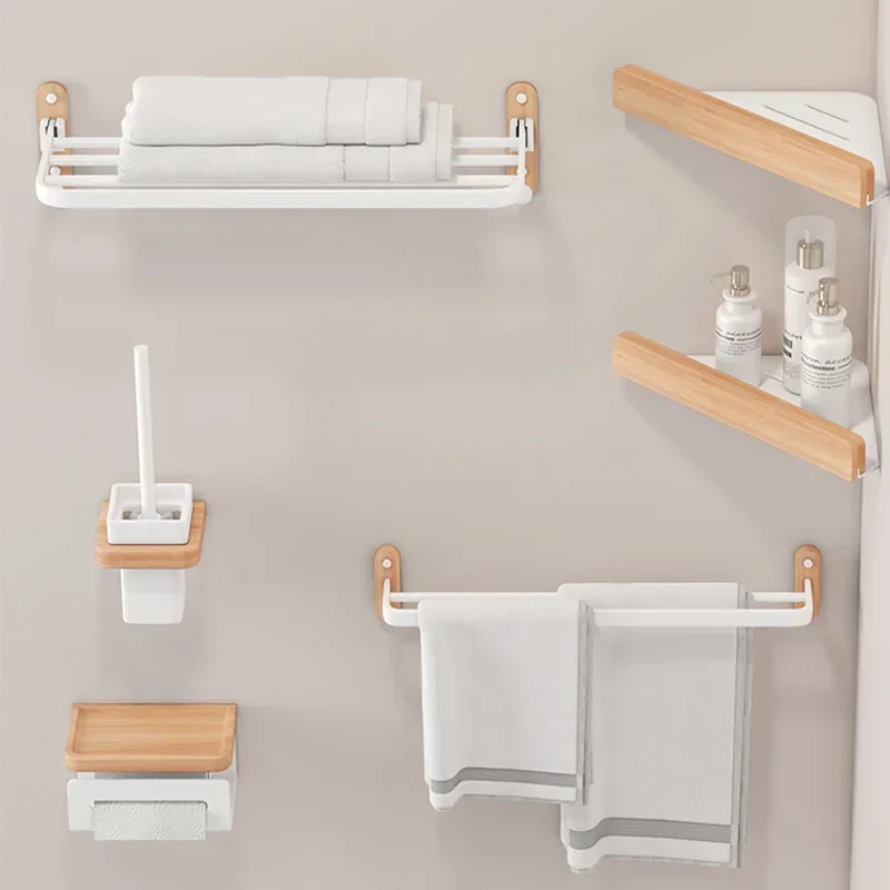 portaoggetti-nero-in-legno-di-noce-scaffale-pieghevole-da-parete-portasciugamani-asta-per-asciugamani-portarotolo-spazzola-per-wc-accessori-per-il-bagno-mensola-da-parete