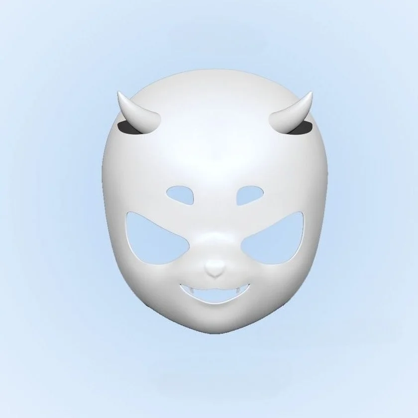 Kigurumi base Mask Fursuit Evil Dragon Half-Head Shell Resin Material Furry DIY Semi Finished Kit Comic Con Cosplay Party
