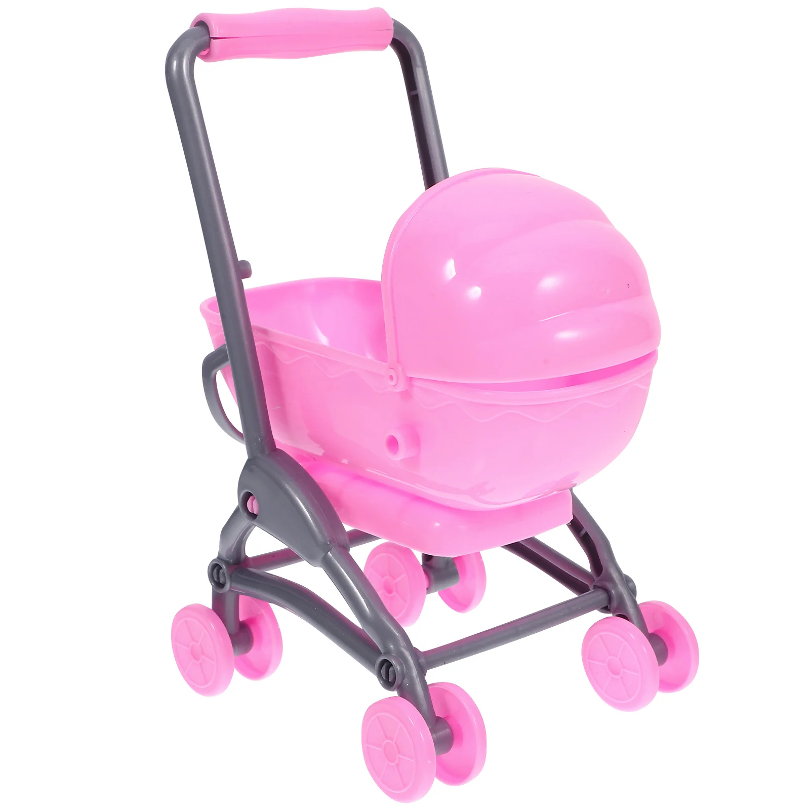 Children's Toy Trolley Baby Stroller Kids Toys for Toddlers 1-3 Dolls Model