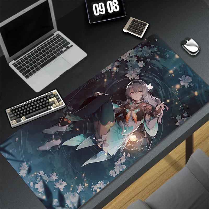 

Firefly Honkai Star Rail Mouse Pad Large Anime Gaming Mousepad Laptop Cute Girl Gamer Keyboard Rug Computer Cabinet Desk Mat XXL