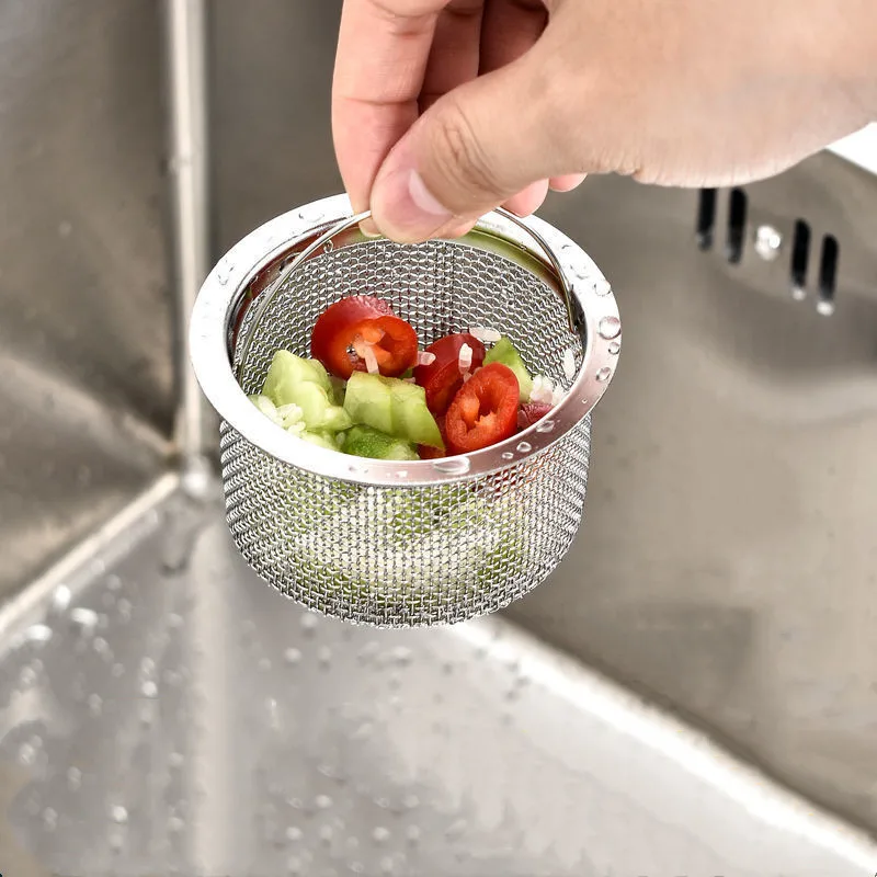 1PCS Stainless Steel Bathtub Hair Catcher Stopper Shower Drain Filter Trap Sink Strainer Basin Plug Kitchen Bathroom Accessories