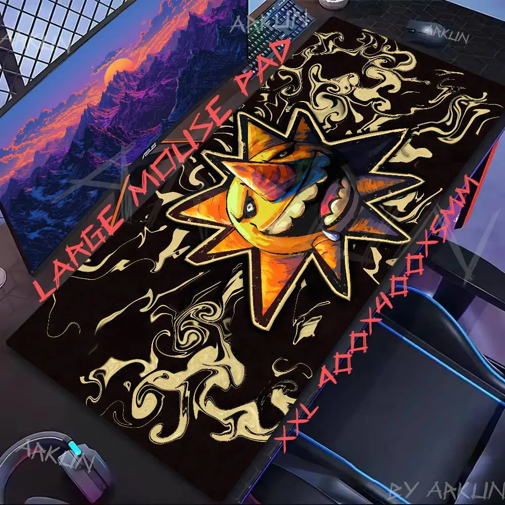 

S-Soul Cool Eater Anime Mouse Pad Gamer Computer Accessories Keyboard Table Mat pad Company Gaming Laptop Desk Accessory Pc