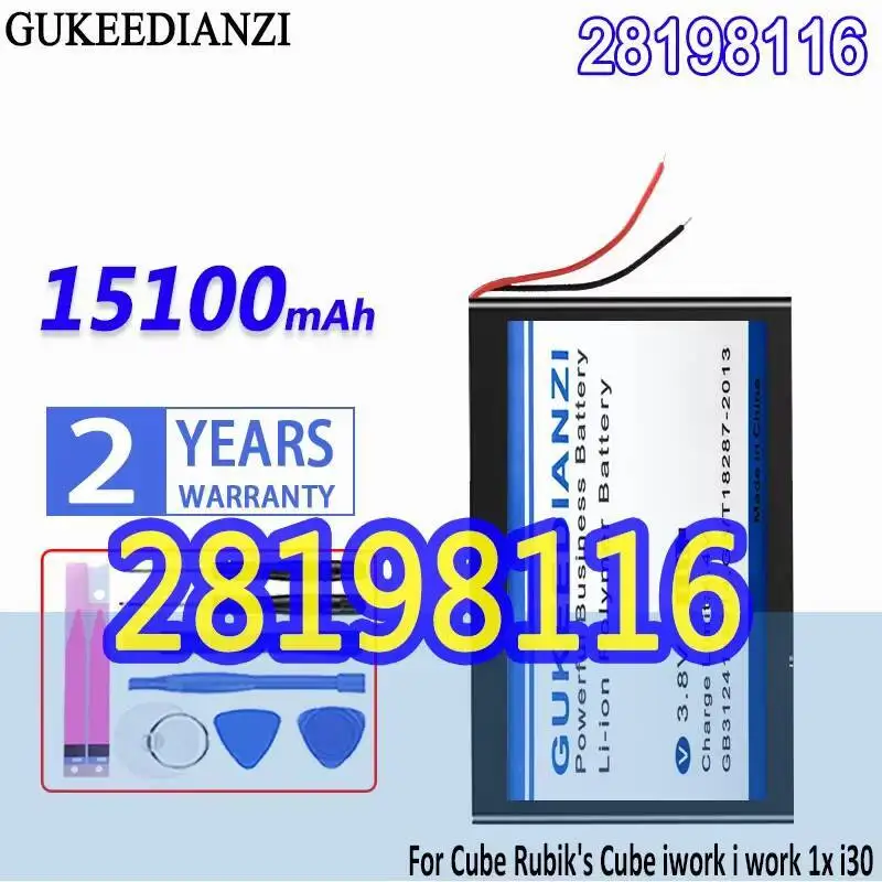 

Для ноутбука Cube Iwork I 1X I30 28198116 15100 мАч Аккумулятор высокой емкости