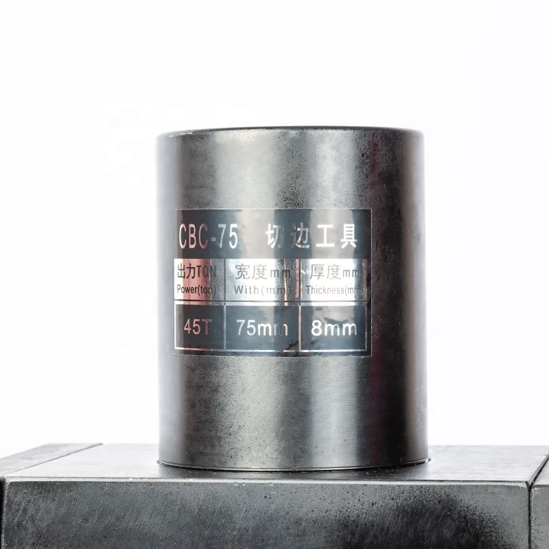 LEJIE TOOL Stock CBC-75 Angle Iron 90 Degrees V-notch Or 45 Corner Hydraulic Cutter Angel Steel Cutting Tool