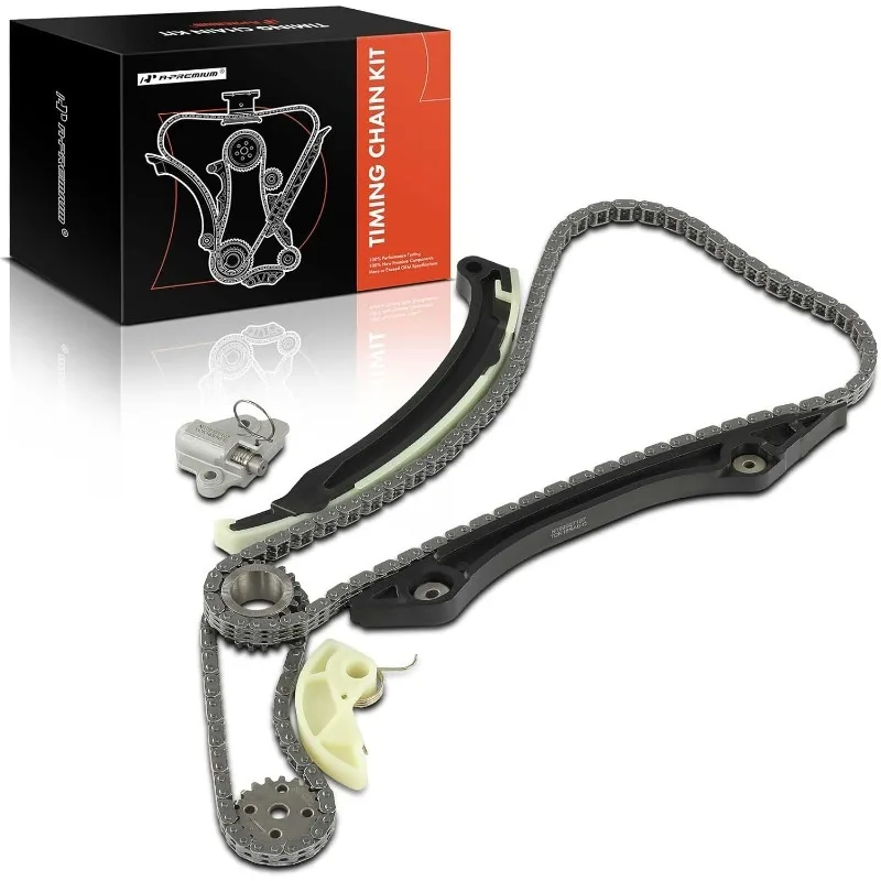 

A-Premium 8PCS Engine Timing Chain Kit W/Sprocket & Tensioner & Guide Compatible with Focus 2012-2018, L4 2.0L