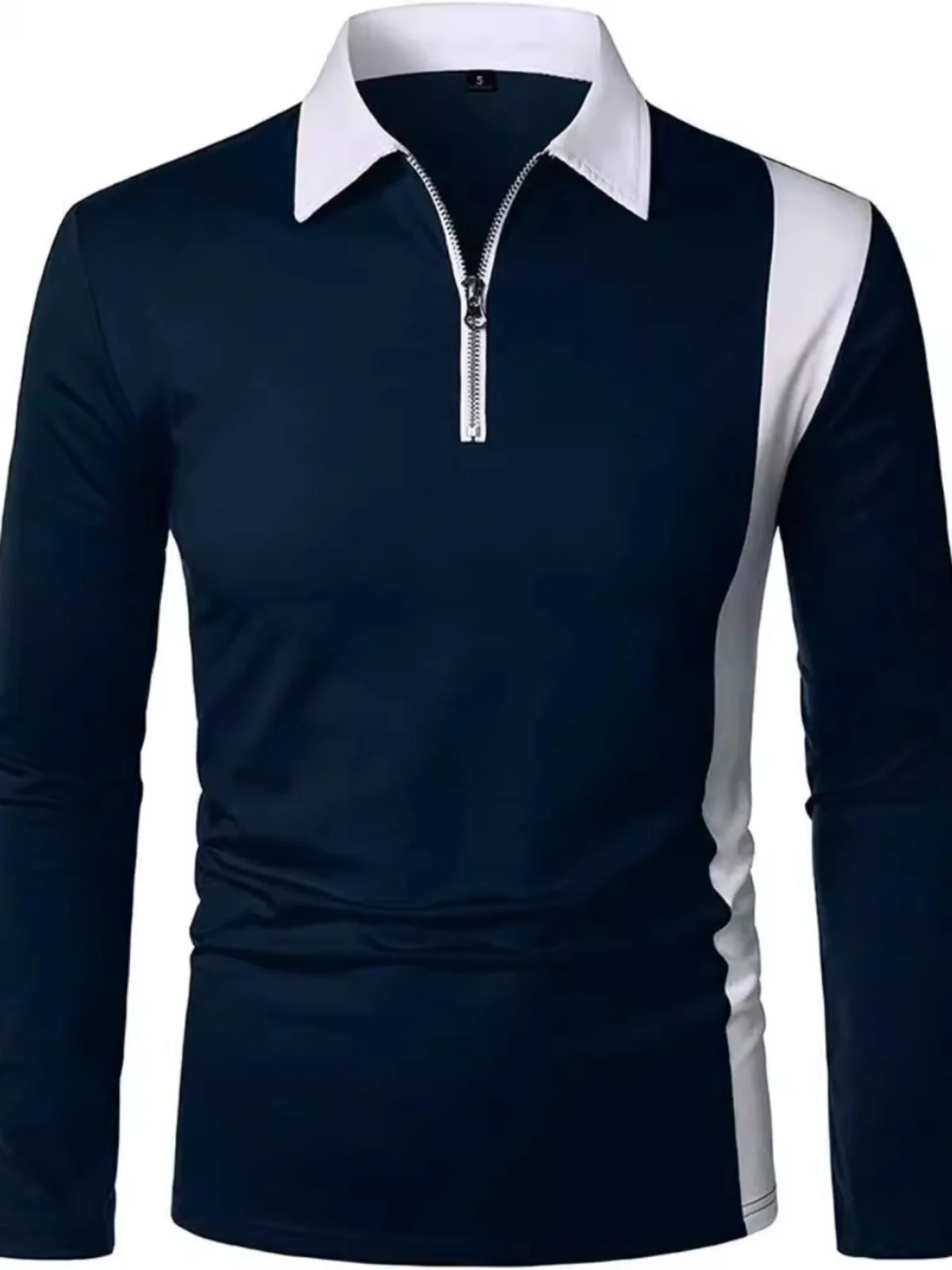 

Модная мужская рубашка с длинным рукавом, асимметричный дизайн, износостойкая, тонкая, для взрослых, весенняя, в городском стиле