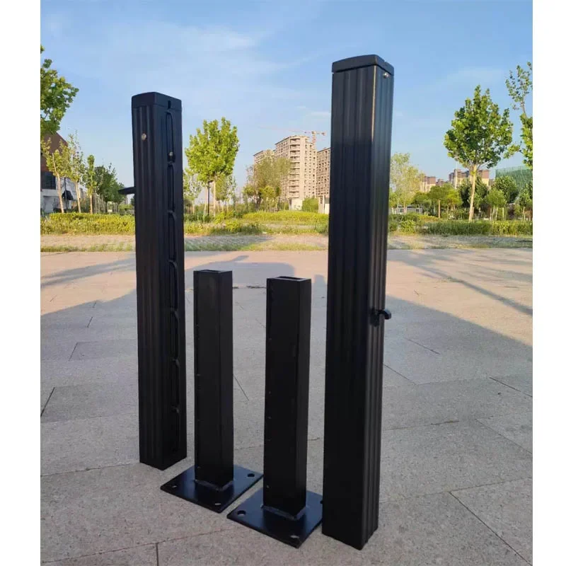 Hot Sale Professional Inground Pickleball Post Outdoor Tennis Pole In-Ground Pickleball Posts and Nets System for Sale