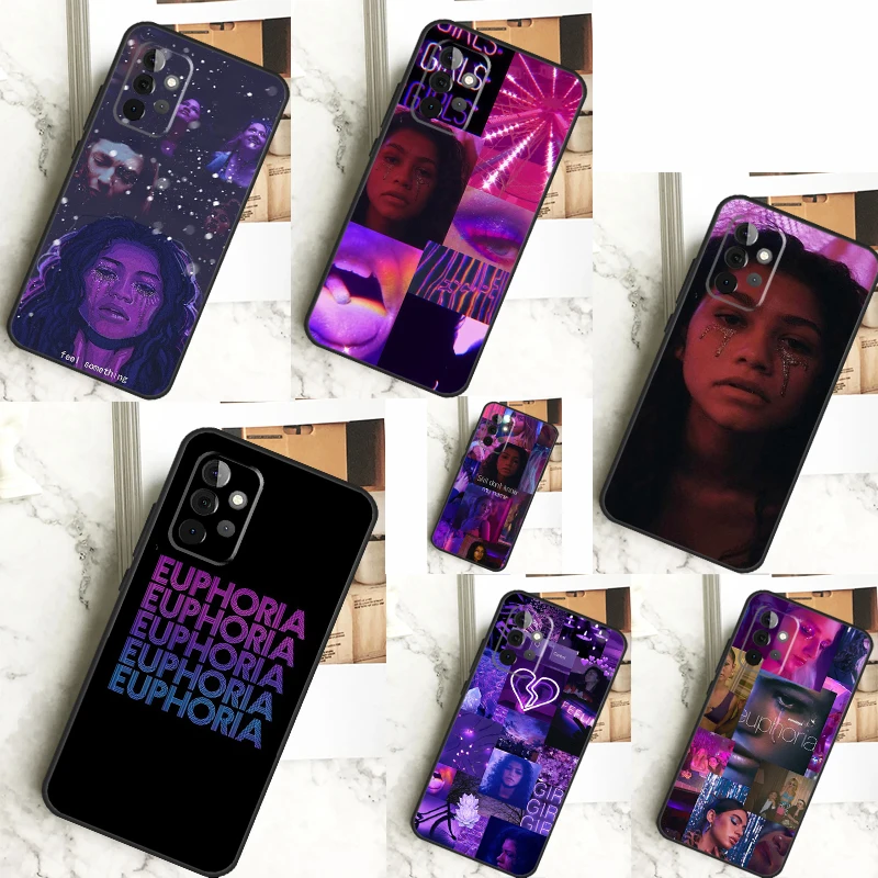 American TV Euphoria Zendaya Rue Case For Samsung Galaxy A15 A25 A35 A55 A51 A71 A12 A32 A52 A13 A33 A53 A14 A34 A54 Cover