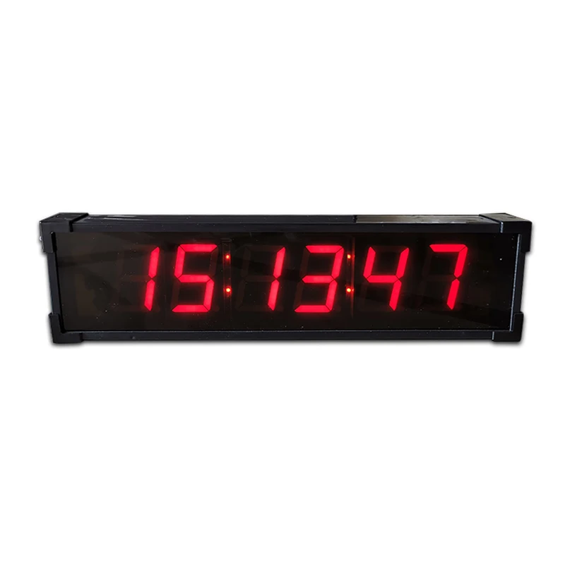 

Full double-sided led timer, running secret room swimming marathon sports conference exam, electronic cloud